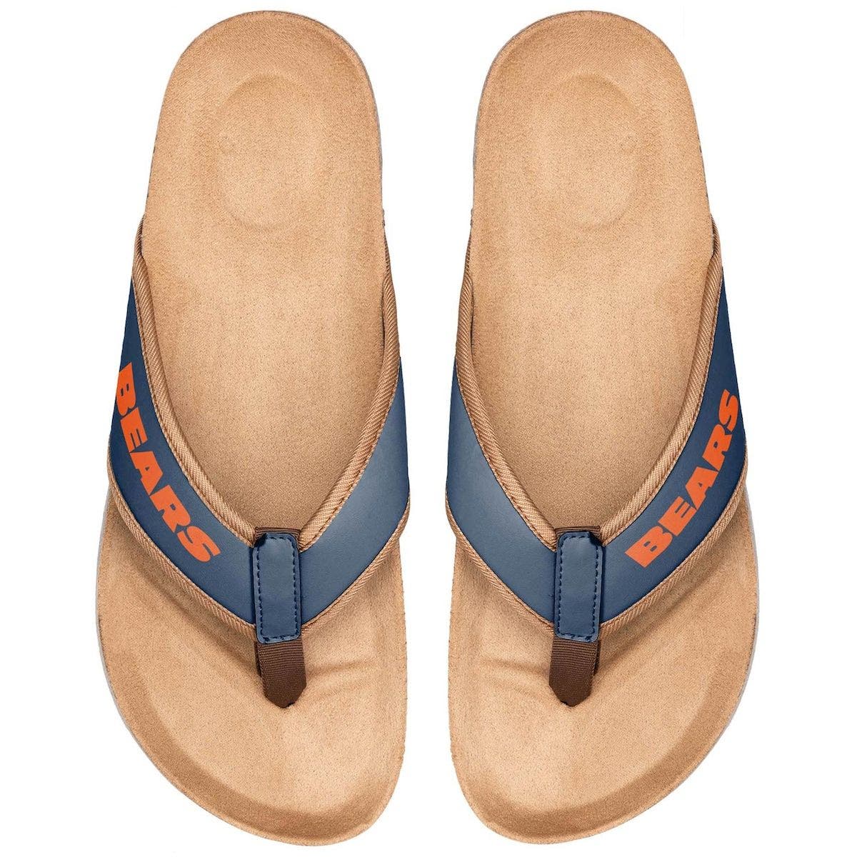 Happy Feet Mens and Womens Boston Red Sox Big Logo Flip Flop Happy Feet Mens and Womens Boston Red Sox Big Logo Flip Flop